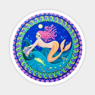 The Magical Midnight Mermaid Magnet